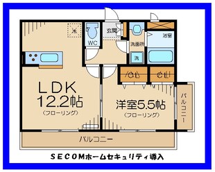 リブリサンモールの物件間取画像